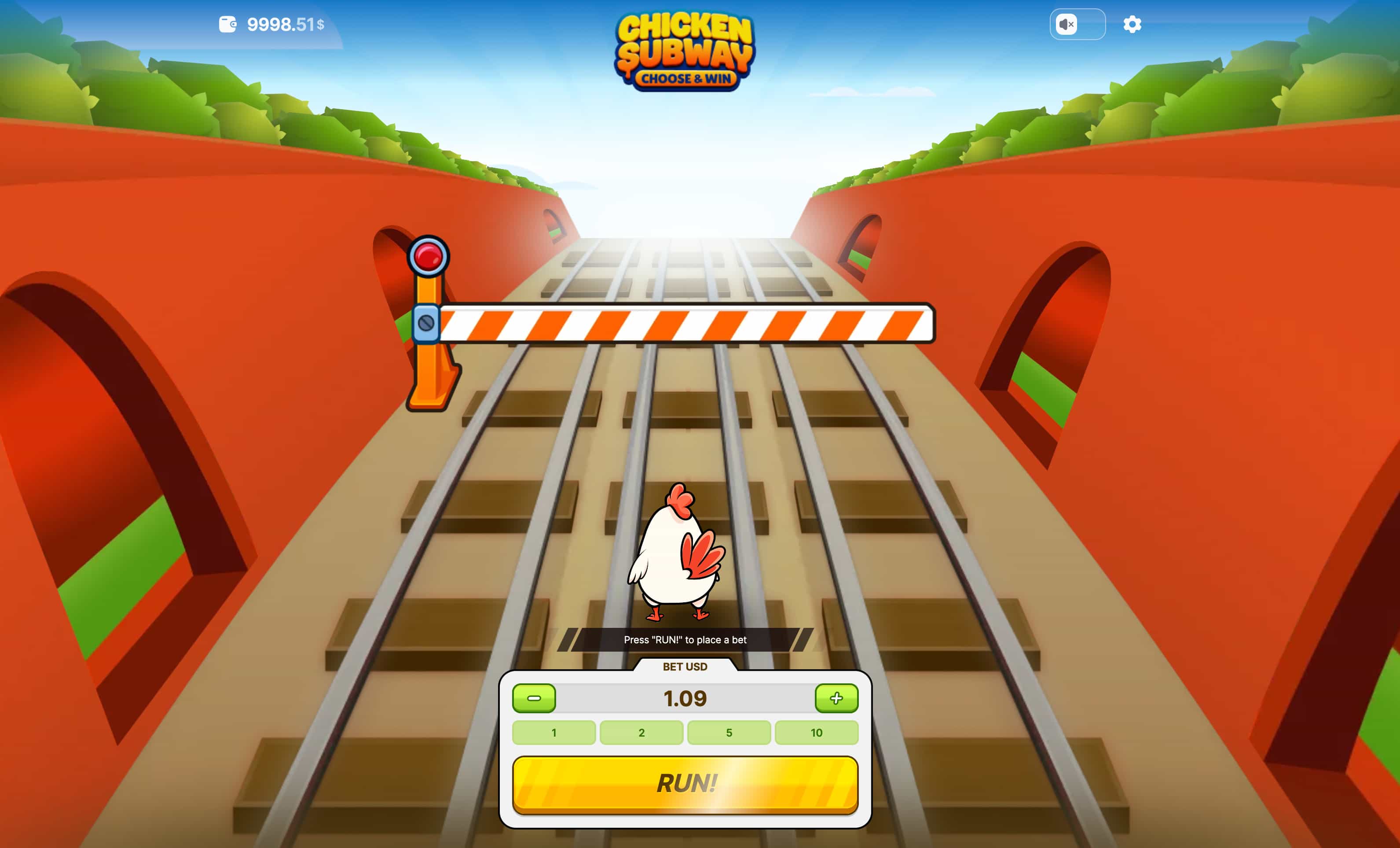 games similar to Chicken Subway